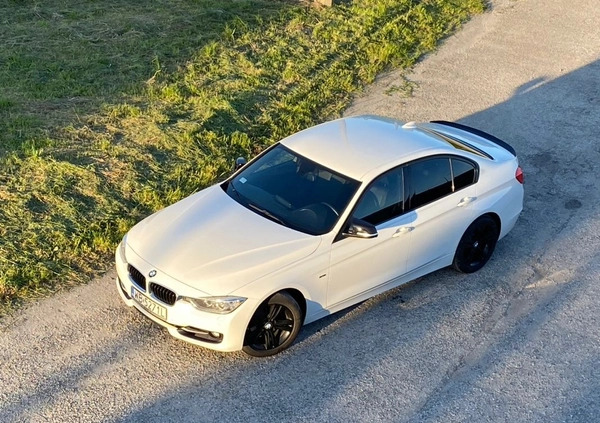 BMW Seria 3 cena 49999 przebieg: 194363, rok produkcji 2012 z Łęczna małe 67